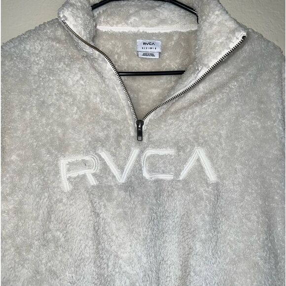 LIKE NEW WOMEN'S RELAXED RVCA FLEECE- size SMALL - Picture 11 of 12